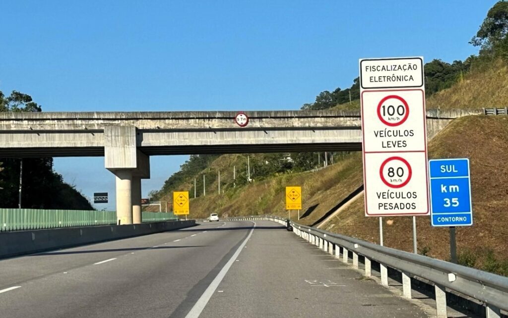 Novos radares de velocidade entram em operação nas rodovias catarinenses