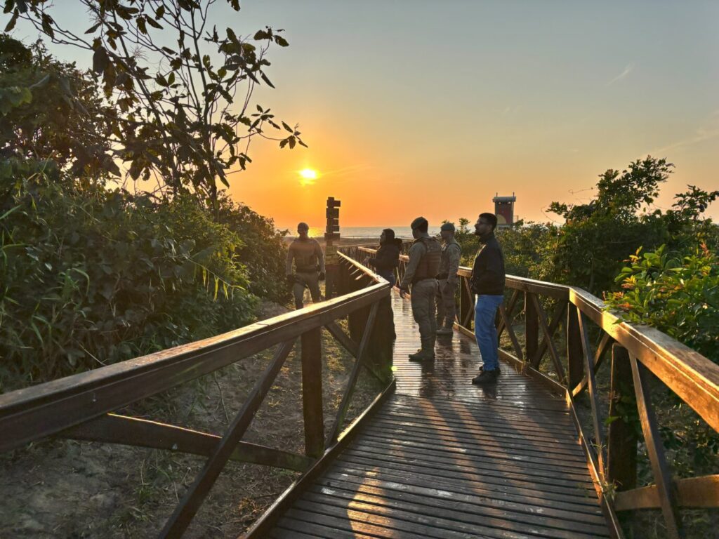 Ação conjunta aborda pessoas em situação de rua na restinga de Navegantes